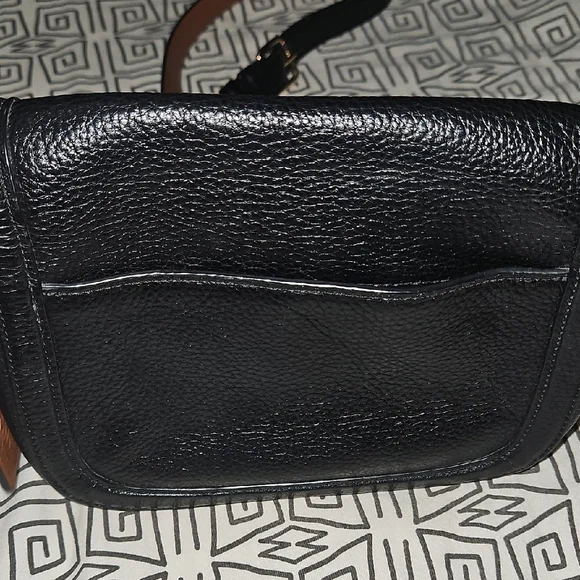 Coach Black Pebbled Leather Crossbody Bag - Picture 5 of 5